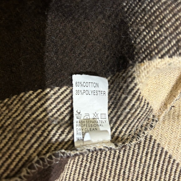 Plaid Button-Up Shacket - Picture 4 of 4